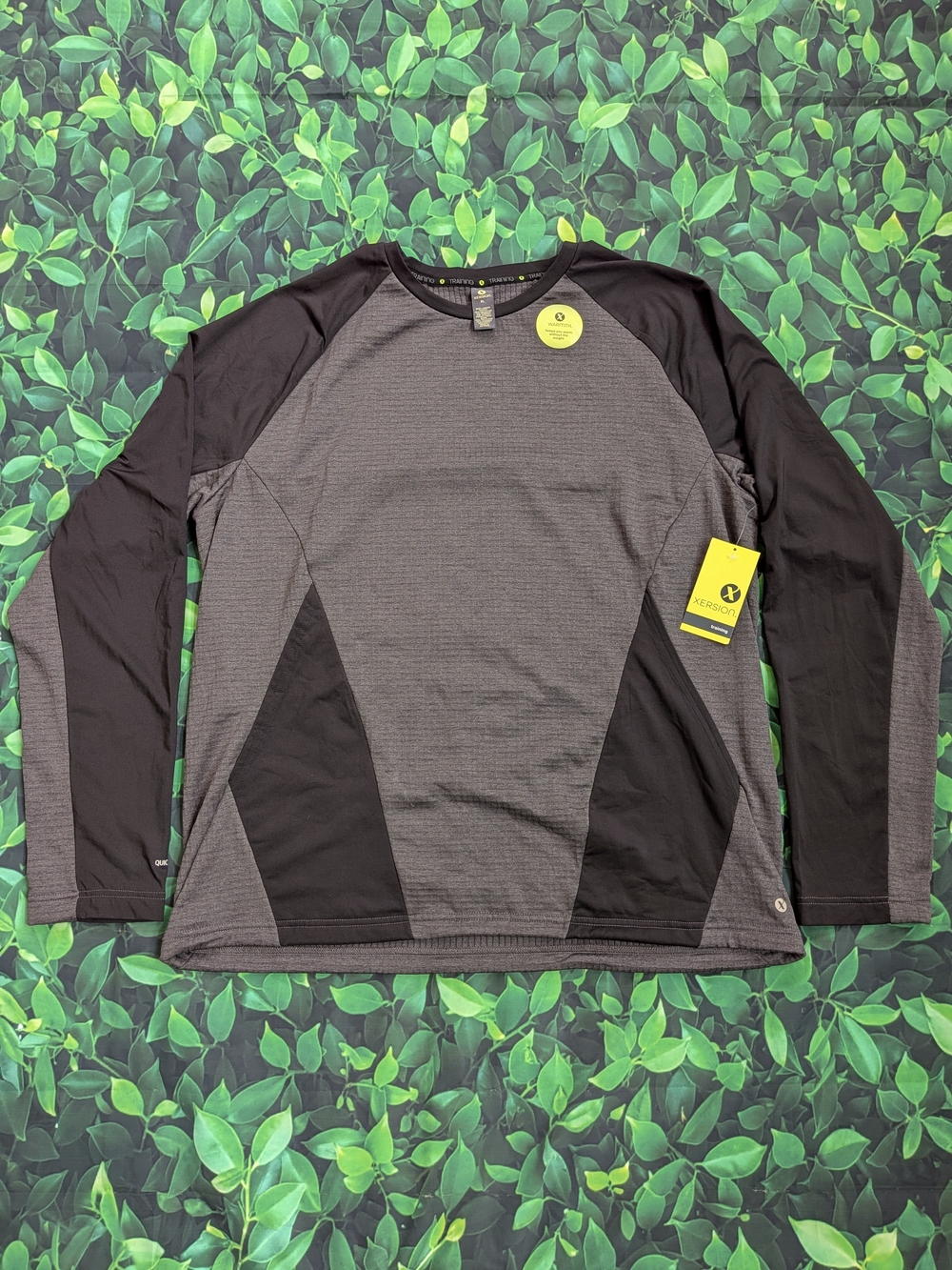 Xersion Long-Sleeve Raglan Shirt For Cold Weather Performance
